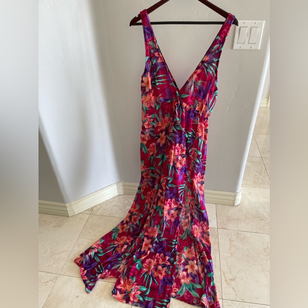 Tropical Summer Dress - Picture 1 of 8